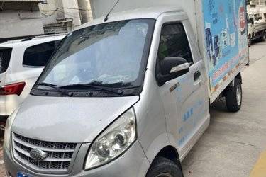 二手南骏汽车 瑞逸 1.3L 82马力 汽油 3米单排厢式微卡(国四) 单桥 东安二手载货车 蓝牌图片