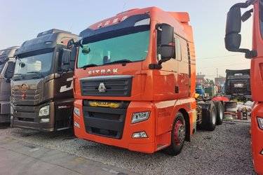 二手中国重汽 汕德卡SITRAK G7重卡 2021款 480马力 6X4牵引车(国五) 双驱 曼二手牵引车 黄牌图片