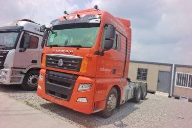 二手中国重汽 汕德卡SITRAK G7重卡 2021款 480马力 6X4牵引车(国五) 双驱 曼二手牵引车 黄牌图片