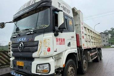 二手陕汽重卡 德龙X3000 西南版 500马力 8X4 8米自卸车(国五) 前四后八 潍柴二手自卸车 黄牌