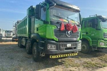 二手陕汽重卡 德龙M3000S 公路标准版 400马力 8X4 6.5米自卸车(国五) 前四后八 潍柴二手自卸车 黄牌