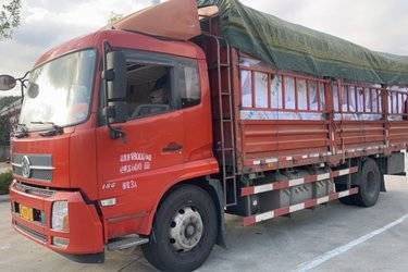 二手东风商用车 天锦中卡 180马力 4X2 4700轴距载货车底盘(国五) 单桥 东风康明斯二手载货车 黄牌图片