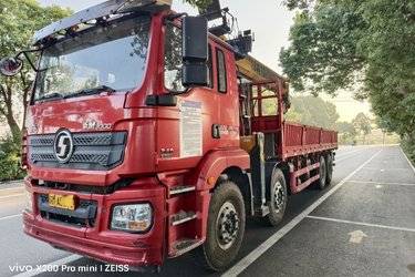 二手随车吊 陕汽重卡 德龙新M3000 340 8.2