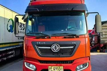 二手东风商用车 天锦KR 精英版 240马力 4X2 9.8米翼开启厢式载货车(国六) 单桥 康明斯二手载货车 黄牌