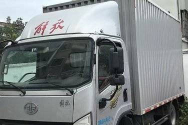 二手一汽解放 佳宝 102马力 封闭厢式货车二手封闭货车图片