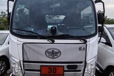 二手油罐车 湖北同威(专威牌) 一汽解放轻卡底盘图片