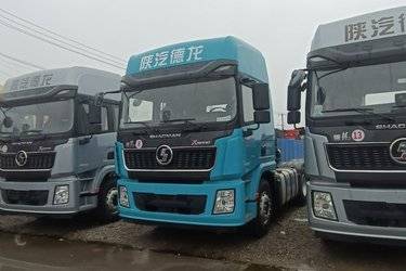 二手陕汽重卡 德龙X5000 超值版 480马力 6X4牵引车(国六) 双驱 潍柴二手牵引车 黄牌图片