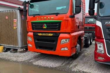 二手中国重汽 汕德卡SITRAK C7H重卡 540马力 6X4牵引车(国五) 双驱 曼二手牵引车 黄牌图片
