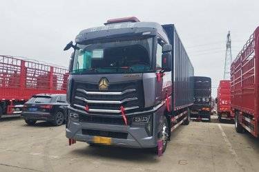 二手重汽豪沃 HOWO MATE 新智版 6.9L柴油 290马力 4X2 中国重汽8档 9.65米厢式载货车(国六) 单桥 曼二手载货车 黄牌