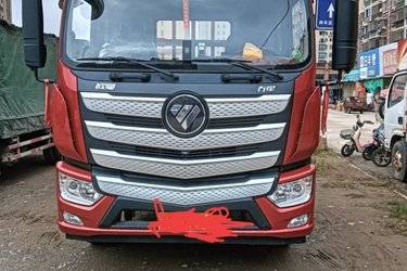 二手福田 欧曼行星 240马力 4X2 6.8米栏板载货车(国六) 单桥 玉柴二手载货车 黄牌图片