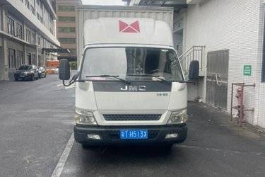 二手江铃 凯运 102马力 2.1米双排厢式轻卡(国四) 单桥 江西五十铃二手载货车 蓝牌图片