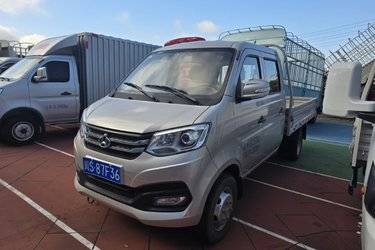 二手长安跨越王X1 标准版 1.6L 汽油 105马力 2.55米双排栏板微卡(国六) 单桥 东安二手载货车 蓝牌图片