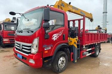 二手随车吊 中国重汽成都商用车 王牌W5D 170 4.2 4X2图片