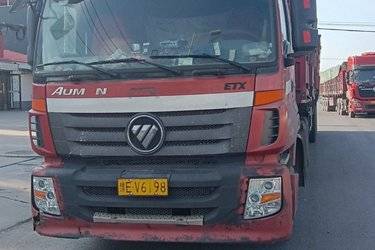 二手福田 欧曼ETX 6系重卡 380马力 6X4 LNG牵引车(国五) 双驱 潍柴二手牵引车 黄牌图片
