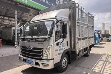 福田 奥铃捷运 经典版 150马力 4.17米单排仓栅式轻卡(国六) 单桥 云内动力二手载货车 蓝牌