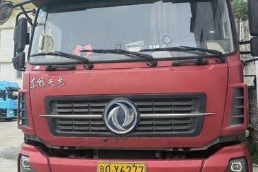 二手东风商用车 天龙重卡 2018款轻赢版 450马力 6X4牵引车(国五) 双驱 雷诺二手牵引车 黄牌