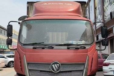 二手福田 瑞沃Q9 220马力 6X2 7.8米仓栅式载货车(国五) 前四后四 北汽福田二手载货车 黄牌