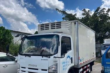 二手庆铃 五十铃KV600 130马力 4.17米单排厢式轻卡(国五) 单桥 庆铃五十铃二手载货车 蓝牌