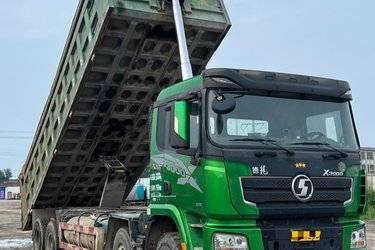 二手陕汽重卡 德龙X3000 超强版 430马力 8X4 8.6米自卸车(国五) 前四后八 潍柴二手自卸车 黄牌