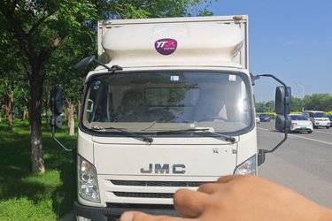 二手江铃 新凯运 116马力 4米单排厢式轻卡(宽体)(国五) 单桥 江铃二手载货车 蓝牌