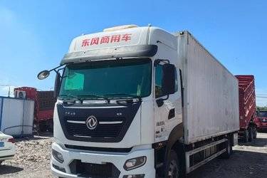 二手东风商用车 天锦KR PLUS 舒适版 290马力 4X2 9.8米厢式载货车(国六)(高顶双卧)(国六) 单桥 康明斯二手载货车 黄牌