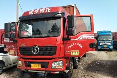 二手陕汽重卡 德龙L3000 标载版 300马力 6X2 9.5米厢式载货车(高顶)(国五) 前四后四 玉柴二手载货车 黄牌