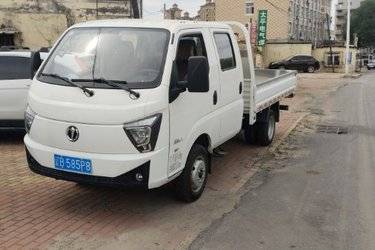 二手飞碟缔途 GX 畅享版 1.6L 122马力 汽油 3.02米双排栏板微卡(国六) 单桥 东安二手载货车 蓝牌图片
