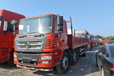 二手陕汽商用车 轩德X6中卡 轻量化版 220马力 6X2 6.8米栏板载货车(国五) 前四后四 潍柴二手载货车 黄牌图片