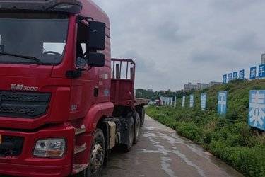 二手陕汽重卡 德龙M3000 460马力 6X4牵引车(国五) 双驱 潍柴二手牵引车 黄牌图片
