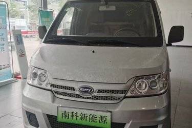 二手开瑞 优优EV 2019款 舒适I型 2.6T 4.43米纯电动封闭厢式载货车  二手电动卡车电动封闭厢货图片
