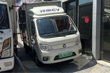 二手福田祥菱M1 3.2米纯电动单排厢式微卡 弗迪44.9kWh  二手电动卡车电动载货车图片