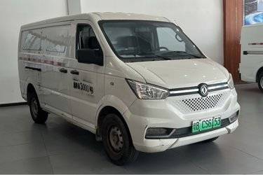 二手东风股份 御风EM26 3T 4.865米纯电动厢式运输车  二手电动卡车电动封闭厢货图片