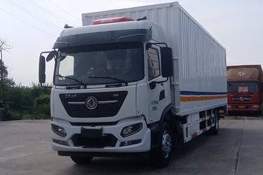 二手东风商用车 天锦KR 舒适版 245马力 4X2 9.8米厢式载货车(高顶)(国六) 单桥 康明斯二手载货车 黄牌