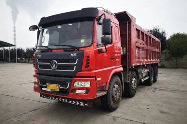 二手陕汽商用车 轩德X6 复合版 300马力 8X4 6.8米自卸车(国五) 前四后八 潍柴二手自卸车 黄牌图片
