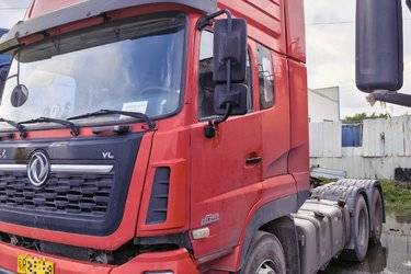 二手东风商用车 天龙VL重卡 450马力 6X4牵引车(国五) 双驱 雷诺二手牵引车 黄牌