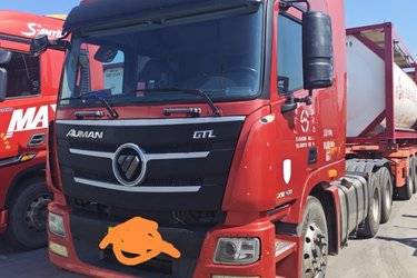二手福田 欧曼GTL 6系重卡 430马力 6X4牵引车(国五) 双驱 福田康明斯二手牵引车 黄牌图片