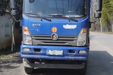 二手重汽王牌 7系 140马力 4X2 3.8米自卸车(国五) 单桥 玉柴二手自卸车 蓝牌