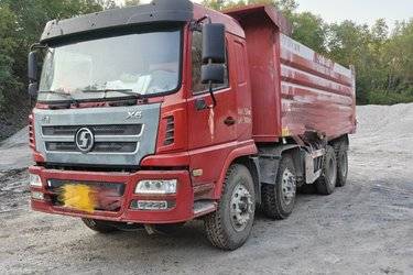 二手陕汽商用车 轩德X6 标载版 300马力 8X4 6米自卸车(153SDL)(国五) 前四后八 潍柴二手自卸车 黄牌图片