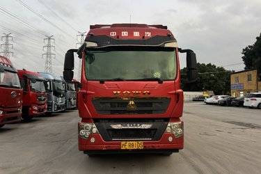 二手重汽豪沃HOWO TX7 PRO 高效版 6.9L柴油 290马力 4X2 中国重汽8档 9.6米厢式载货车(国六) 单桥 曼二手载货车 黄牌