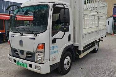 二手吉利远程 E200 4.5T 4.1米单排纯电动仓栅式轻卡  二手电动卡车电动载货车图片