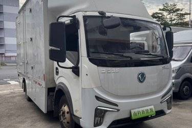 二手东风EV350 4.2米单排纯电动厢式轻卡 宁德时代100.46kWh  二手电动卡车电动载货车图片