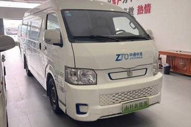 二手远程 E6 5.45米中顶纯电动厢式运输车50.38kWh  二手电动卡车电动封闭厢货图片