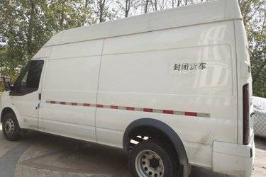 二手江铃汽车福顺 舒享版 2.0T柴油 146马力 3座长轴高顶封闭货车(国六)二手封闭货车前置后驱图片