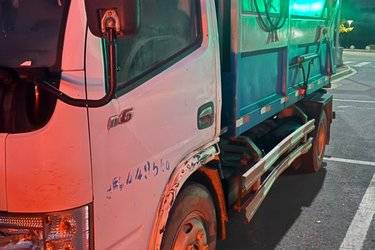 二手垃圾运输车 东风多利卡 多利卡D6 115  4X2图片