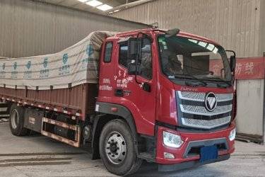 二手福田 欧航R系 190马力 4X2 6.2米栏板载货车(国六) 单桥 福田康明斯二手载货车 黄牌图片