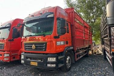 二手中国重汽 汕德卡SITRAK G5S 奢华版 270马力 4X2 6.8米AMT自动挡仓栅式载货车(国六) 单桥 曼二手载货车 黄牌