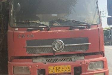 二手东风新疆 天锦KS 220马力 6X2 7.6米自卸车(国五) 前四后四 玉柴二手自卸车 黄牌图片
