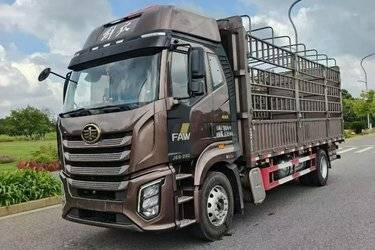 二手一汽解放 J6G 领航版 南方款 280马力 4X2 6.75米栏板载货车(国六) 单桥 锡柴二手载货车 黄牌