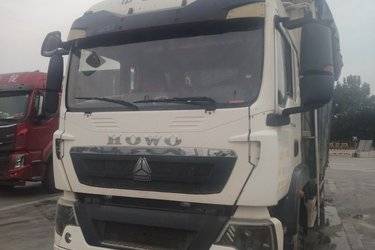 二手中国重汽 HOWO TX重卡 240马力 4X2 6.8米仓栅式载货车(国五) 单桥 曼二手载货车 黄牌