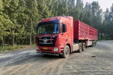 二手福田 欧曼GTL 9系重卡 超重载型 550马力 6X4牵引车(国五) 双驱 潍柴二手牵引车 黄牌图片